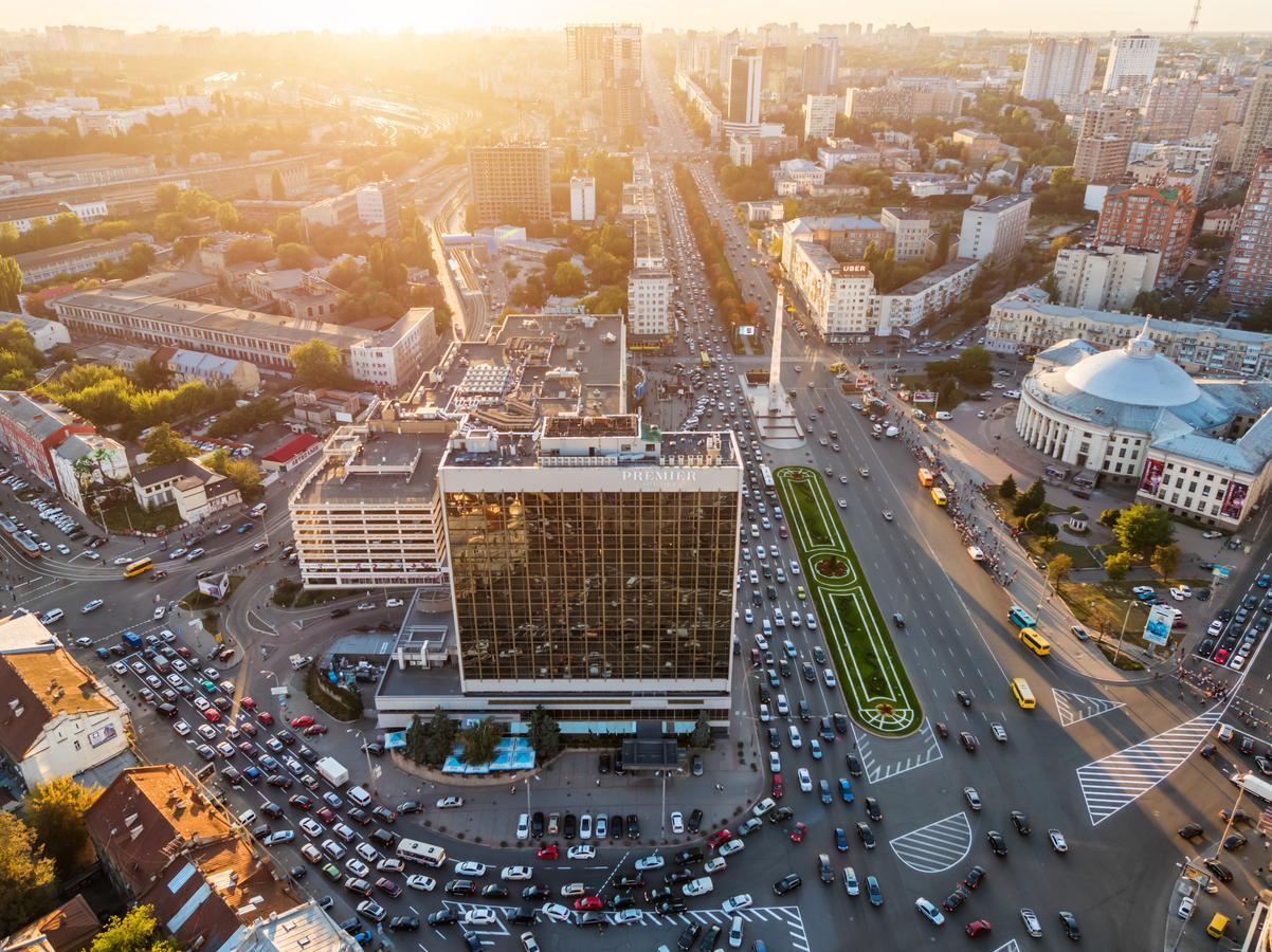 Premier Hotel Lybid Kiev Exterior foto